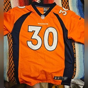 Youth Denver Broncos Jersey #30 Lindsay